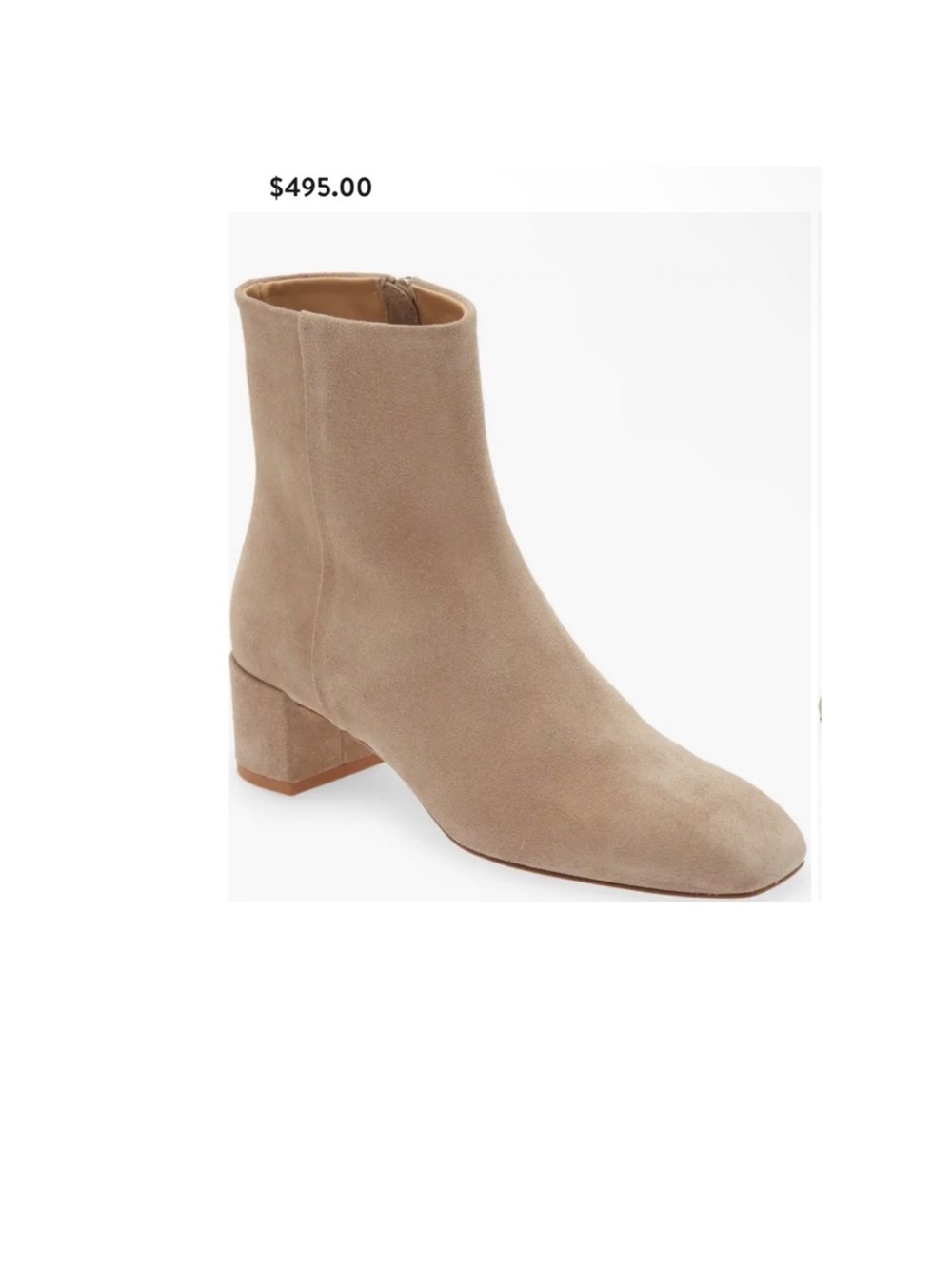 AEYDE Linn Bootie (Women) Stone Suede size EU 40 US 10
$495.00
